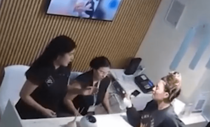 Escándalo en un spa: Sofía “Jujuy” Jiménez fue grabada en una tensa discusión con la dueña del&nbsp;local