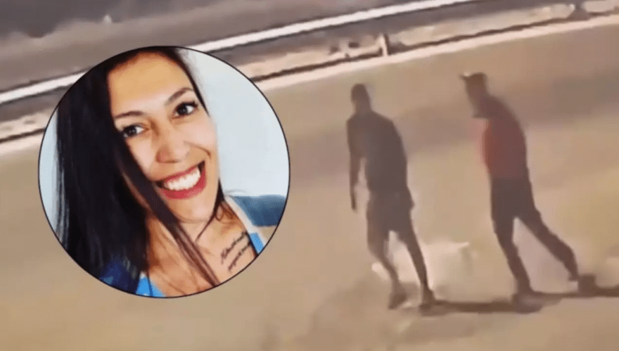 Femicidio de Valeria Schwab: difunden un video con dos hombres en la zona del crimen