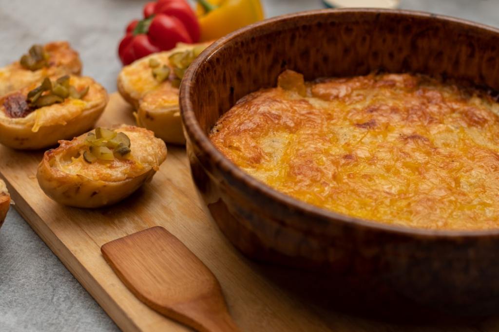 Papas rellenas con tres opciones de carnes para&nbsp;cocinar